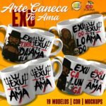 Exu Te Amo - Estampas Canecas