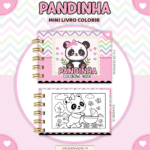 Pandinha - Mini Livro Colorir (Lina)
