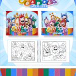 Oddbods - Big Livros de Colorir