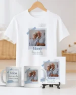 TRIO Caneca | Camisa | Azulejo Avós V4 COM FOTO (Vintage) - Imagem 15