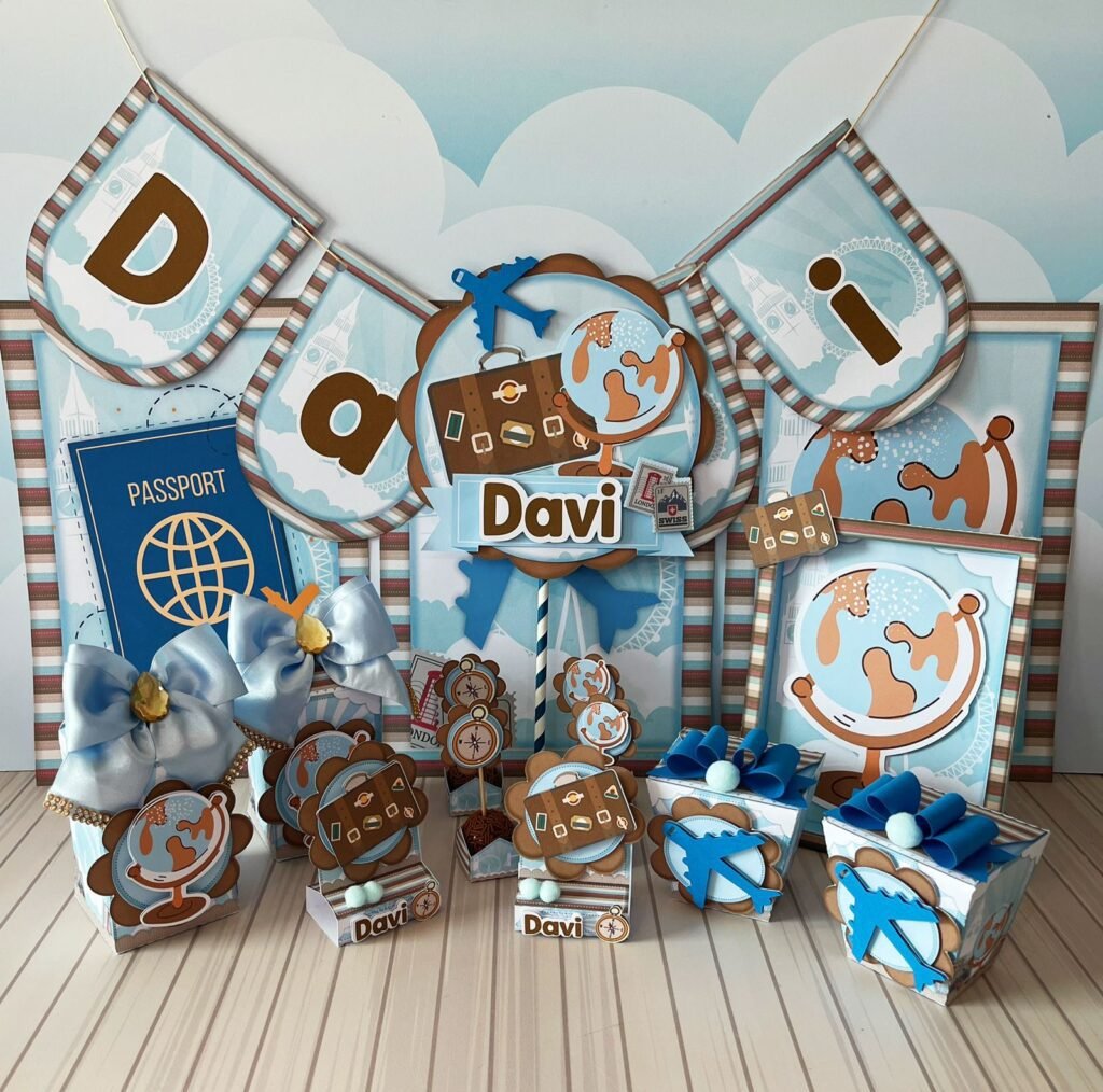 Volta ao Mundo Menino - Festa Pronta - Imagem 1