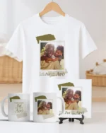 TRIO Caneca | Camisa | Azulejo Avós V4 COM FOTO (Vintage) - Imagem 17