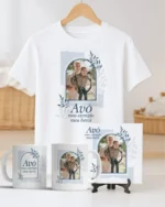 TRIO Caneca | Camisa | Azulejo Avós V4 COM FOTO (Vintage) - Imagem 18