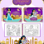 Jasmine - Big Livros de Colorir