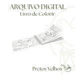 Pretos Velhos - Livro de Colorir
