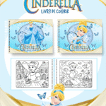 Cinderela - Big Livros de Colorir