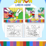 Simon - Big Livros de Colorir