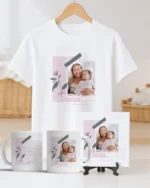 TRIO Caneca | Camisa | Azulejo Avós V4 COM FOTO (Vintage) - Imagem 3