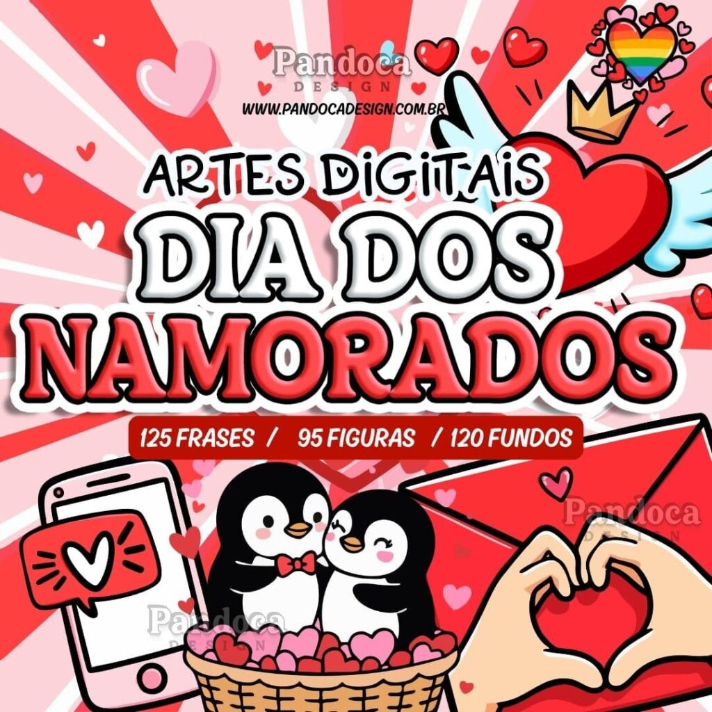 Desmembradas – Dia dos Namorados 2025 (Pandoca) - Imagem 1