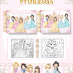 Princesas 2 - Big Livros de Colorir