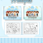 Principes - Big Livros de Colorir