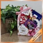 Trio de sacolas de coração P, M e G para todas ocasiões - Imagem 2