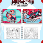 Jujutsu Kaisen - Big Livros de Colorir
