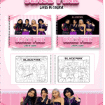 Black Pink - Big Livros de Colorir