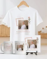 TRIO Caneca | Camisa | Azulejo Avós V4 COM FOTO (Vintage) - Imagem 5