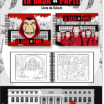 La Casa de Papel - Big Livros de Colorir 2