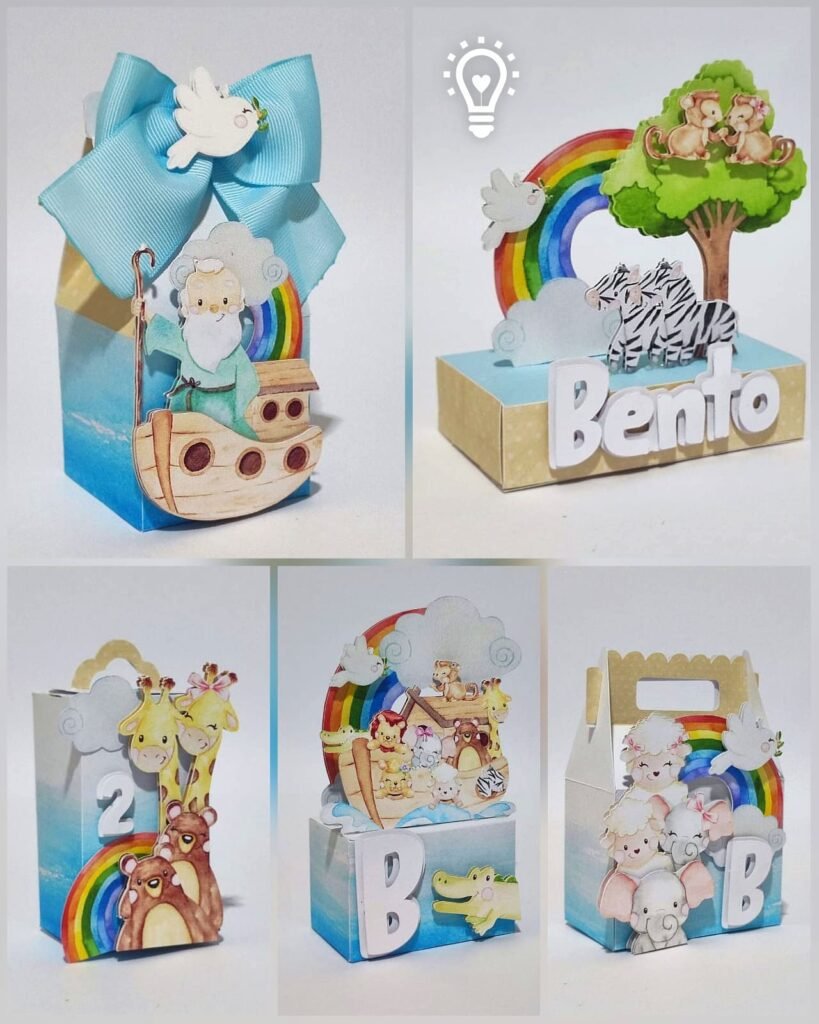 Arca de Noé Menino - Kit Festa Pronta - Imagem 1
