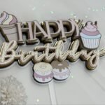 Doces happy birthday - Topo de Bolo