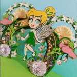 Tinkerbell - Topo de Bolo