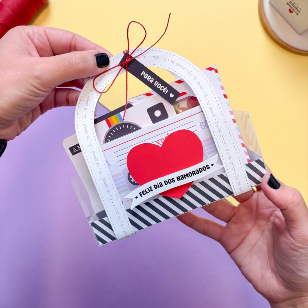 Cestinha - Dia dos Namorados (Tudo pra Papelaria) - Imagem 2