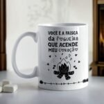 Você é a faísca da fogueira - Arte Avulsa Caneca