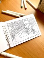 AMIGUDIS MENINAS – Arquivos de Colorir (Ana Flor) - Imagem 7