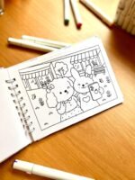 AMIGUDIS MENINAS – Arquivos de Colorir (Ana Flor) - Imagem 8