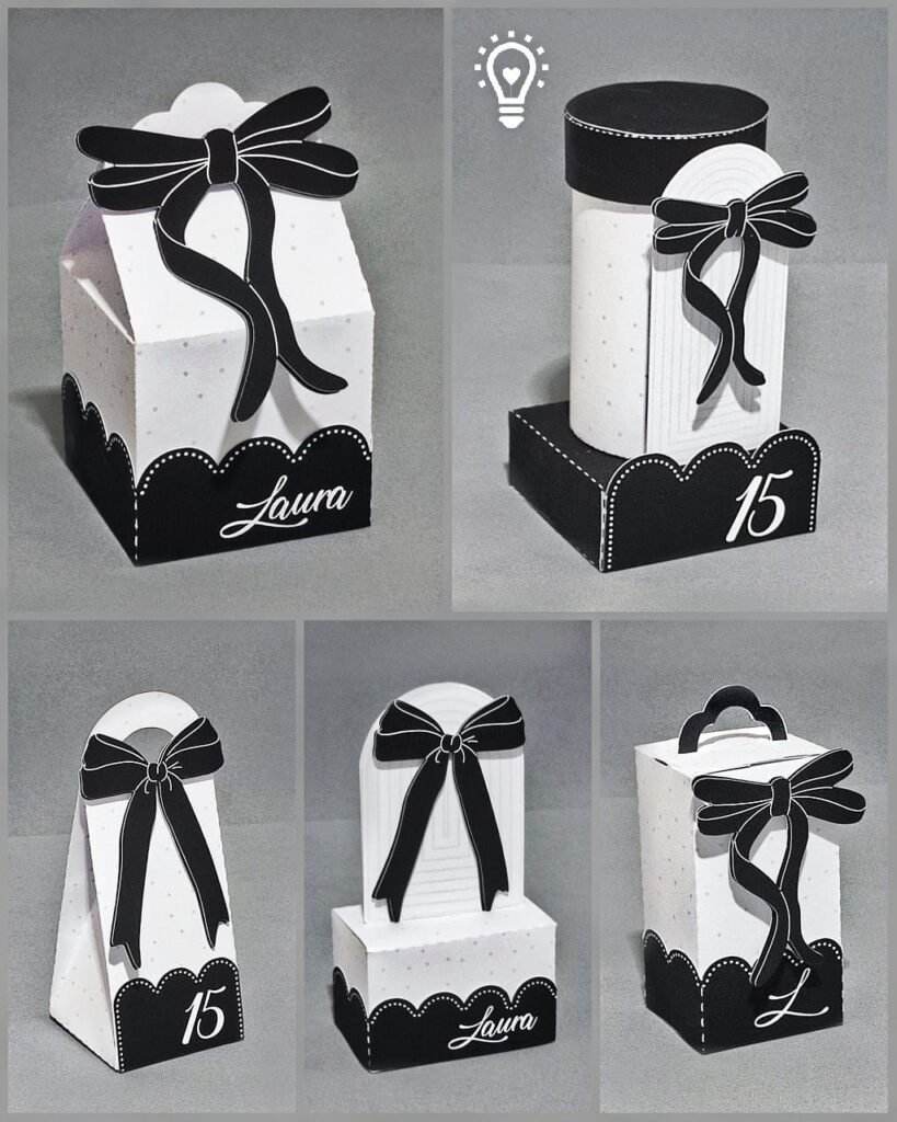 Laços Preto - Kit Festa Pronta - Imagem 1