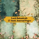 Papéis Lush Botanicals - Kit Digital