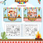 Festa Junina - Big Livros de Colorir 2