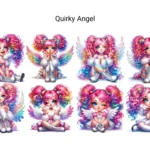 Quirky Angel - Kit Digital