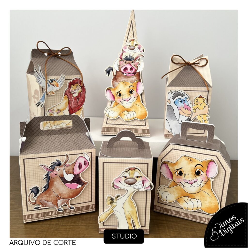 Rei Leão 2 - Kit Festa Pronta - Imagem 1