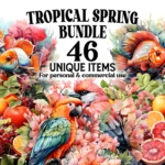 Tropical Spring - Kit Digital
