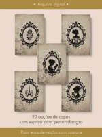 Diário Vintage 3 Costura (Perfeito Miolo) - Imagem 7