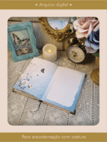 Diário Vintage 3 Costura (Perfeito Miolo) - Imagem 12