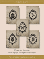 Diário Vintage 3 Costura (Perfeito Miolo) - Imagem 4