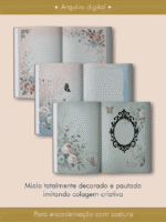 Diário Vintage 3 Costura (Perfeito Miolo) - Imagem 14
