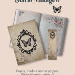 Diário Vintage 3 Costura (Perfeito Miolo)