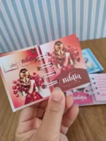 Chaveiro Mini Bíblia Floral - Imagem 3