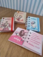 Chaveiro Mini Bíblia Floral - Imagem 2