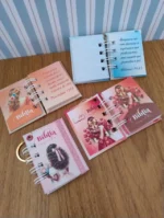 Chaveiro Mini Bíblia Floral - Imagem 4