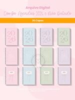Combo Agendas 2026 (Branco Papel) - Imagem 2
