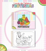 Colorir Frutinhas - Livro de Colorir (Lina) - Imagem 2