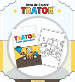 Colorir Trator - Livro de Colorir (Lina)
