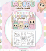 Colorir Labubu - Livro de Colorir (Lina) - Imagem 2