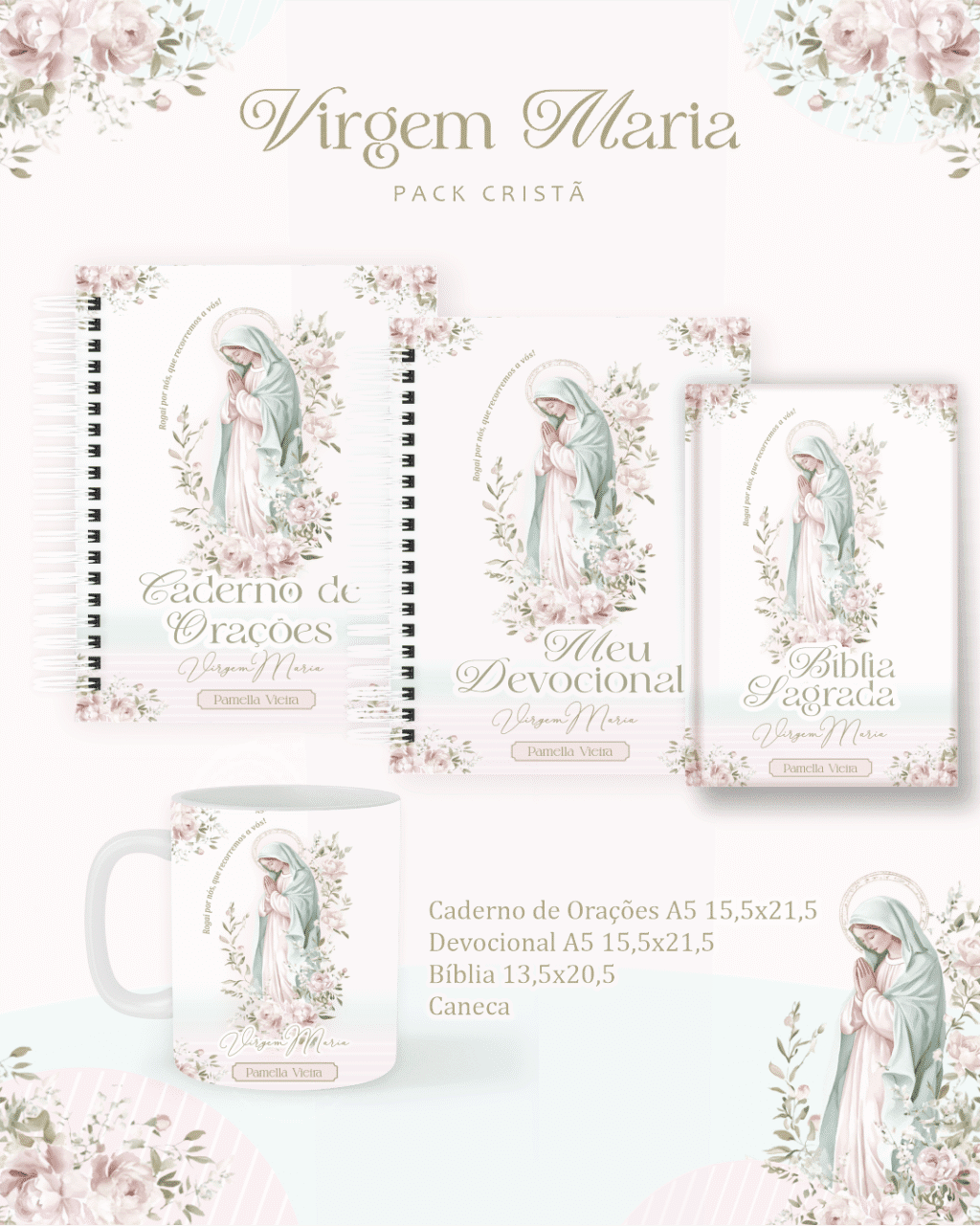 Virgem Maria - Cristã Adulto (Pamella) - Imagem 1