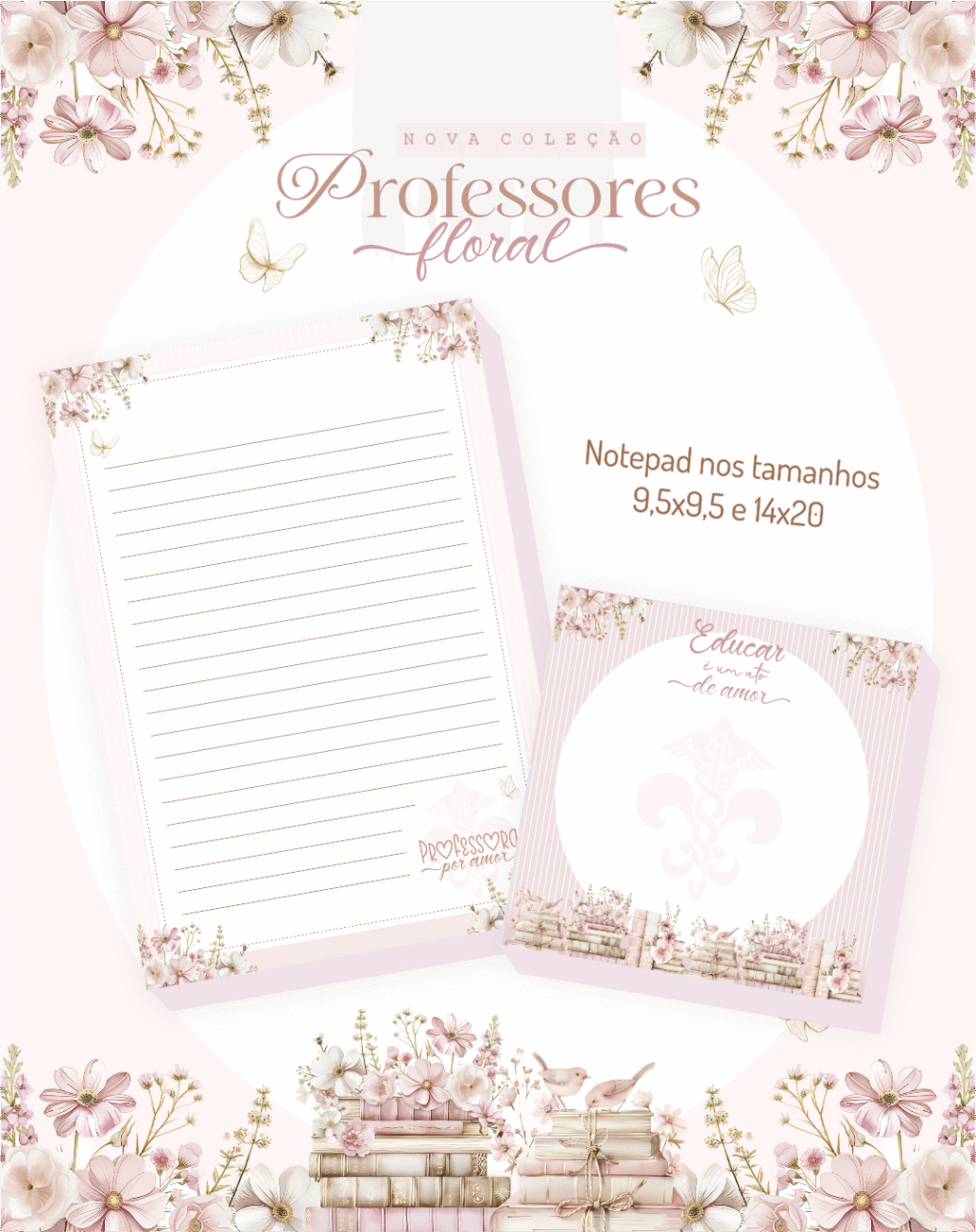 Pack Professores Floral Clean 2026 - Imagem 10