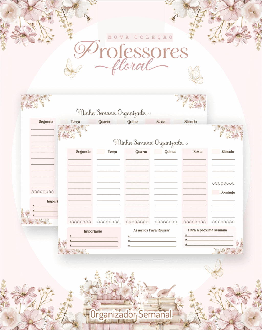 Pack Professores Floral Clean 2026 - Imagem 12