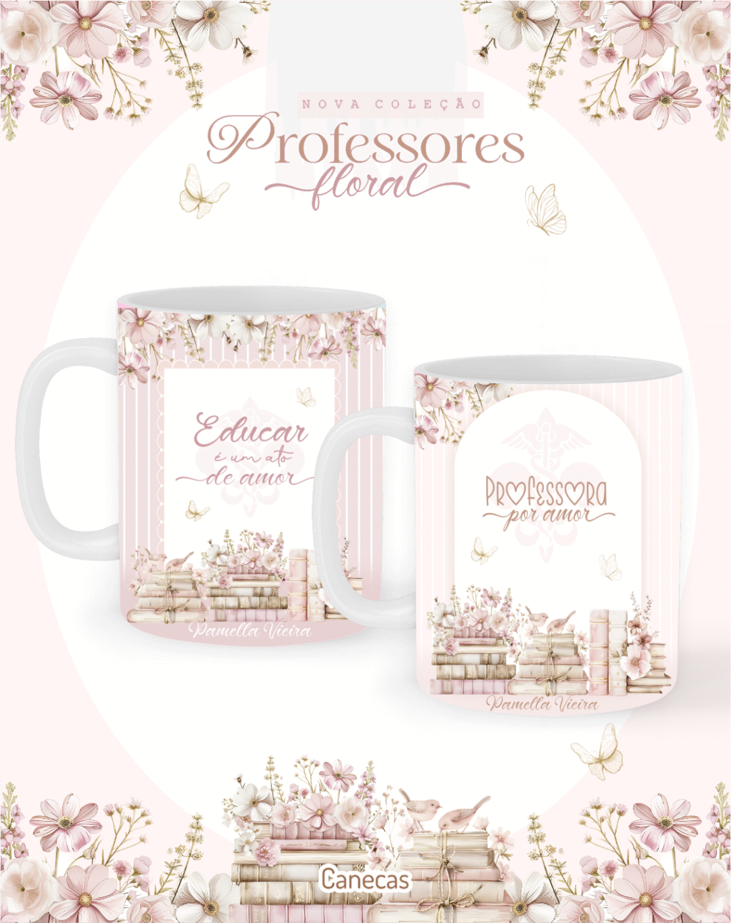 Pack Professores Floral Clean 2026 - Imagem 13