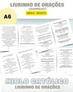 Miolo Livrinho de Orações - Versão Adulto